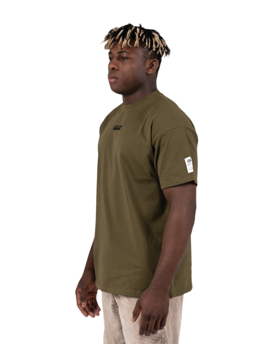 Logo Oversized Tee - Olive