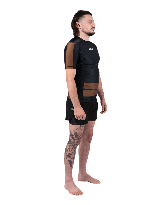 Ranked Rashguard - Brown