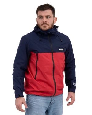 Ame Jacket - Red / Navy Ame Jacket - Red / Navy