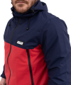 Ame Jacket - Red / Navy