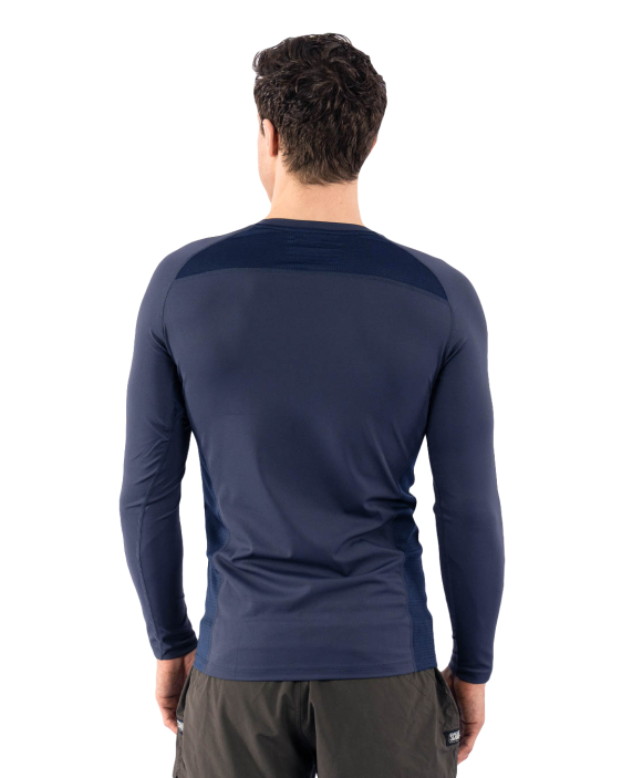 Shinobi Compression Top - Long Sleeve - Midnight Blue