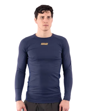 Shinobi Compression Top - Long Sleeve - Midnight Blue