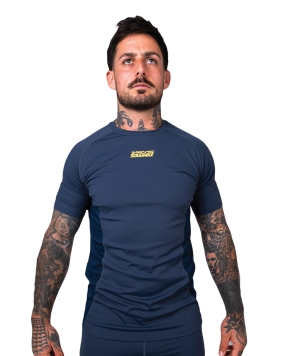 Shinobi Compression Top - Short Sleeve - Midnight Blue