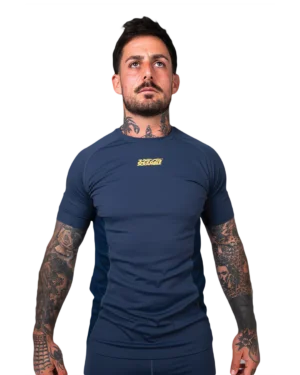 Shinobi Compression Top - Short Sleeve - Midnight Blue