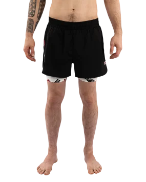 Scramble x Pancrase Combination Shorts