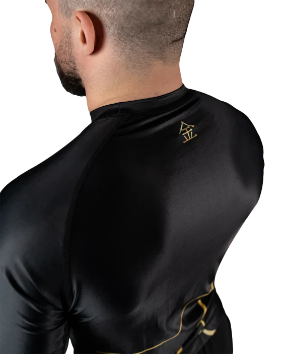 Kintsugi Rashguard - Black