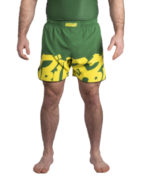 Baka Shorts - Green & Yellow