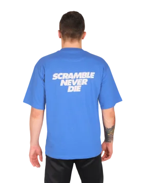 Scramble Never Die T-Shirt - Blue