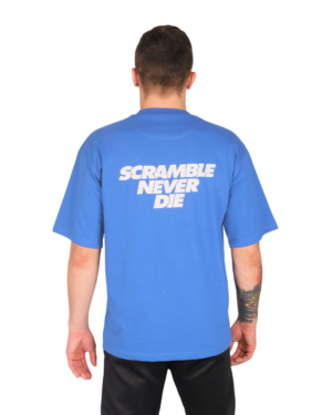 Scramble Never Die T-Shirt - Blue Scramble Never Die T-Shirt - Blue