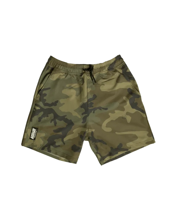 Active Shorts - Woodland Camo