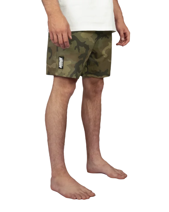 Active Shorts - Woodland Camo