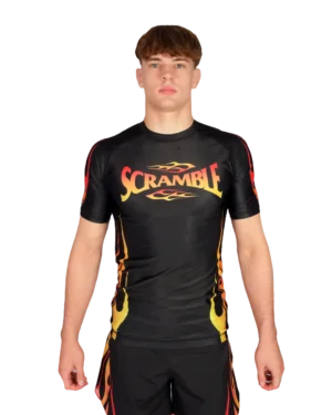 1998 Fire Rashguard - Black