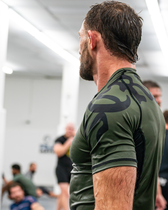 Glyph Rashguard - Olive Green Glyph Rashguard - Olive Green