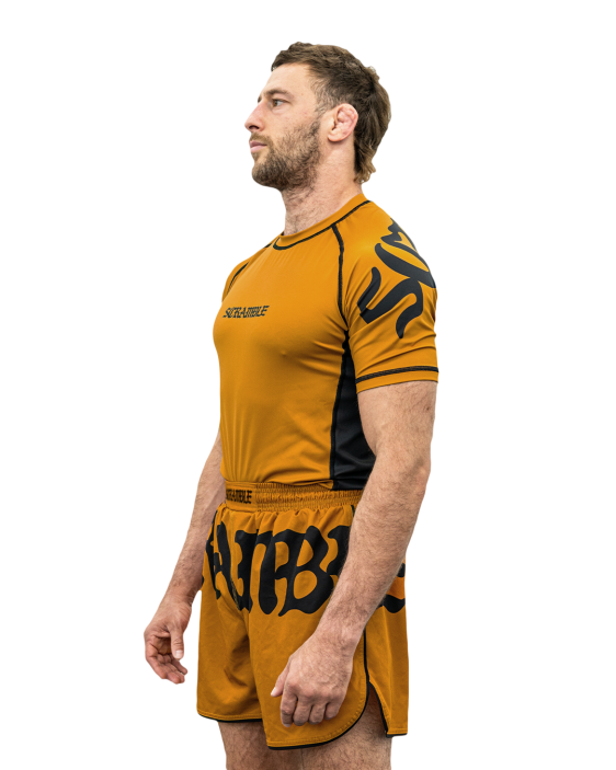 Glyph Rashguard - Burnt Orange