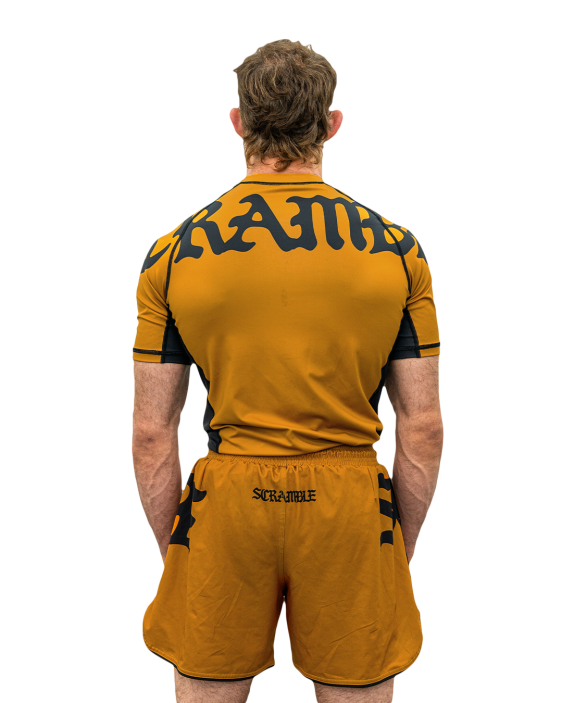 Glyph Rashguard - Burnt Orange