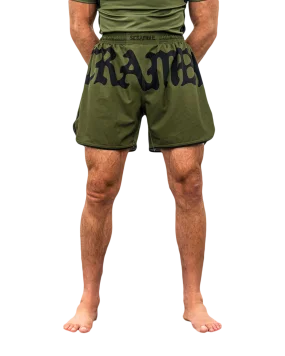 Glyph Shorts - Olive Green