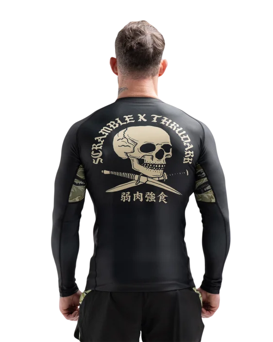Scramble x Thrudark Enshu MK1 Rashguard - Long Sleeved