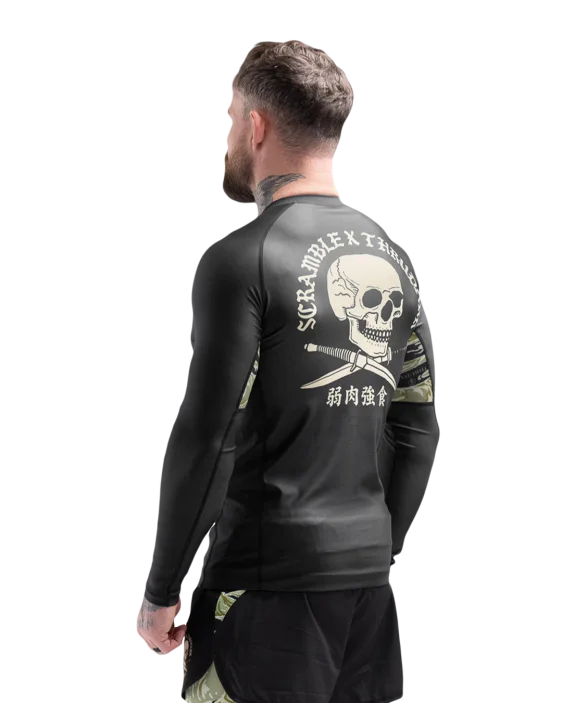 Scramble x Thrudark Enshu MK1 Rashguard - Long Sleeved