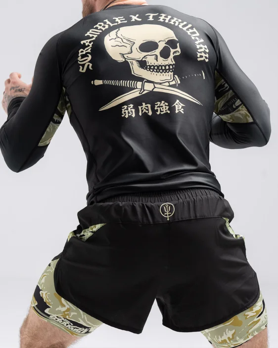 Scramble x Thrudark Enshu MK1 Rashguard - Long Sleeved