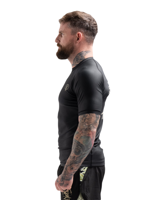 Scramble x Thrudark Enshu MK1 Rashguard - Short Sleeved Scramble x Thrudark Enshu MK1 Rashguard - Short Sleeved