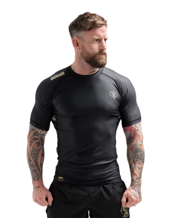 Scramble x Thrudark Enshu MK1 Rashguard - Short Sleeved Scramble x Thrudark Enshu MK1 Rashguard - Short Sleeved