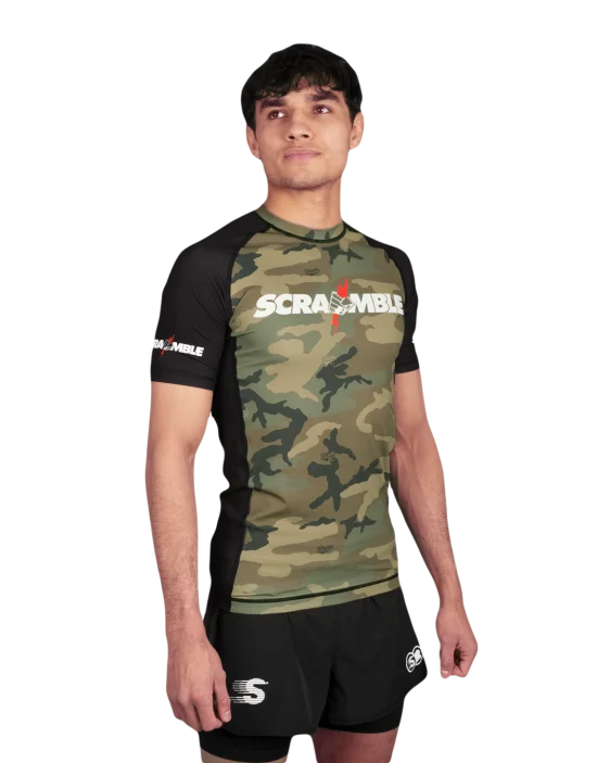 Scramble Never Die - Woodland Camo