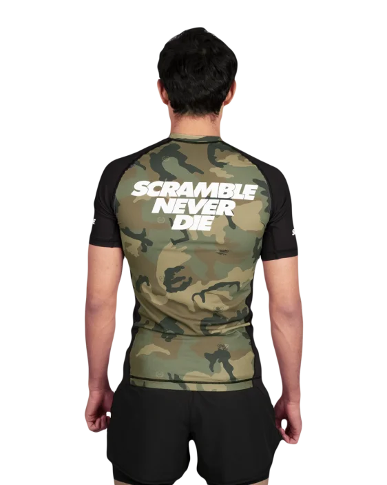 Scramble Never Die - Woodland Camo
