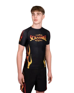 1998 Fire Rashguard Kids - Black
