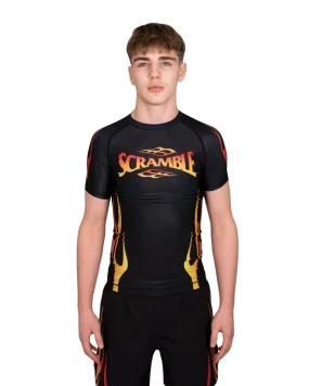 1998 Fire Rashguard Kids - Black