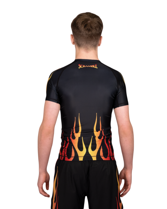 1998 Fire Rashguard Kids - Black