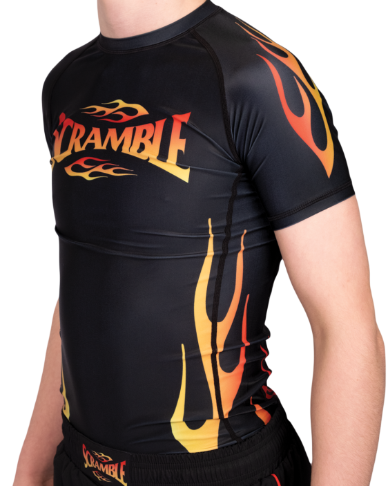 1998 Fire Rashguard Kids - Black