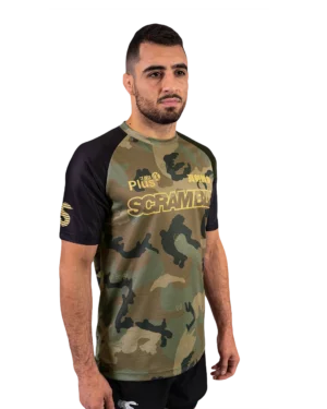 Dorai Training Top - Woodland Camo