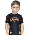 1998 Fire Rashguard Kids - Black