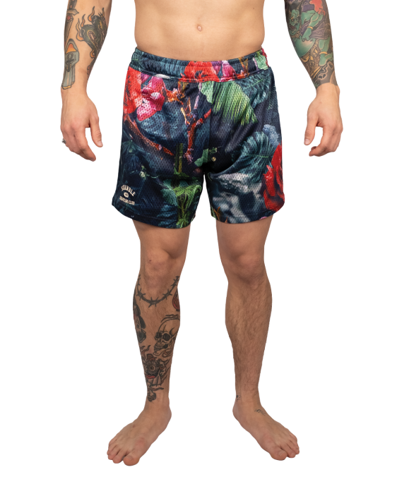 Mesh Hybrid Grappling Shorts - Ohana Camo Mesh Hybrid Grappling Shorts - Ohana Camo