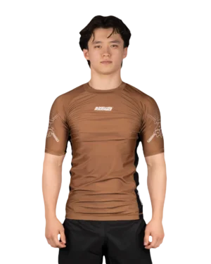 Fate Tanto Ranked Rashguard - Brown Fate Tanto Ranked Rashguard - Brown