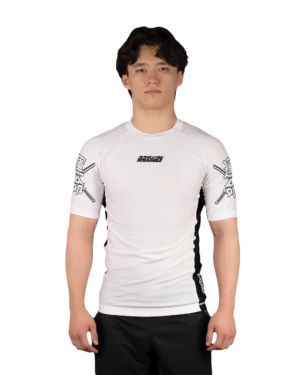 Fate Tanto Ranked Rashguard - White Fate Tanto Ranked Rashguard - White