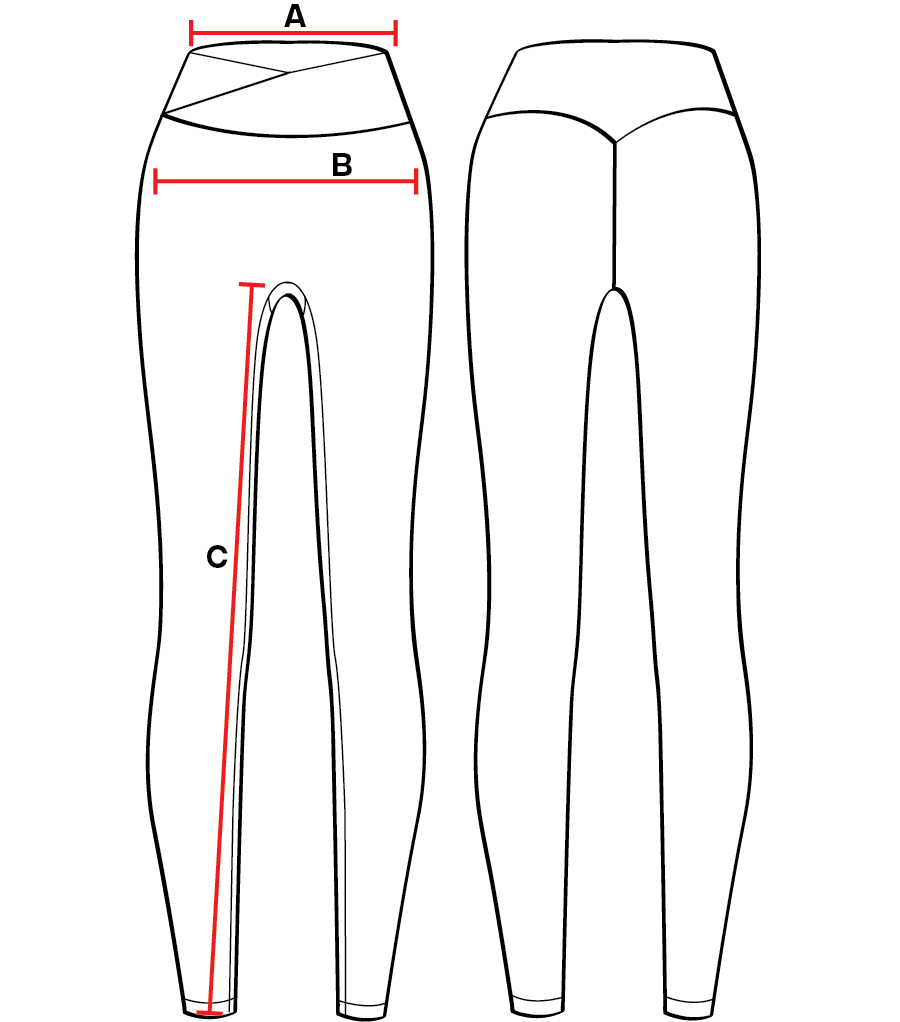 Leggings Size guide