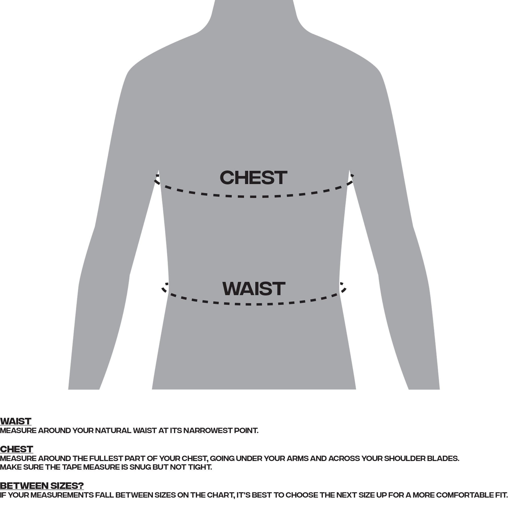 Kids No Gi Size Guide