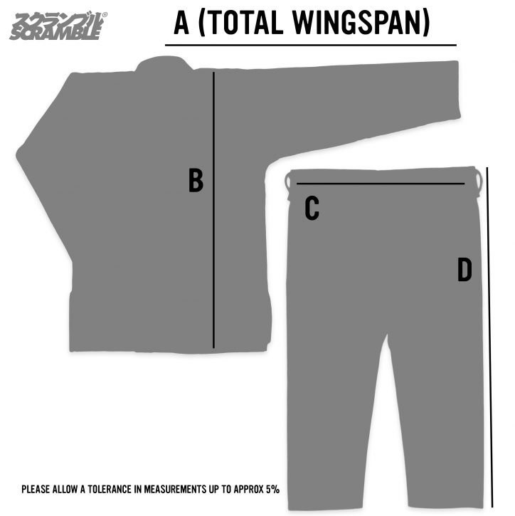 Gi Size guide