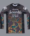 Scramble "No Mind" Camo / Fade Rashguard