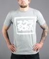 Scramble "Split Logo"  T-Shirt - Grey