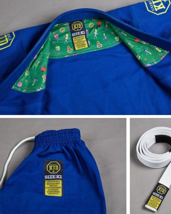 Scramble Kids Gi Blue