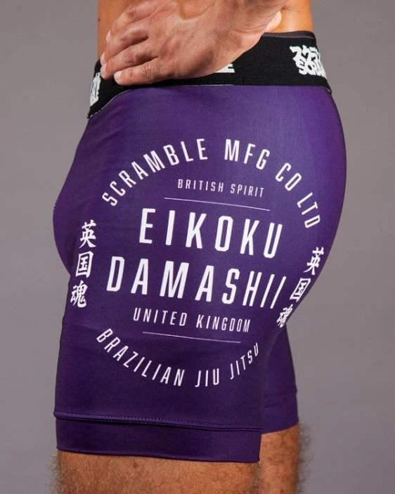 Scramble 'Real" Vale Tudo Shorts - Purple