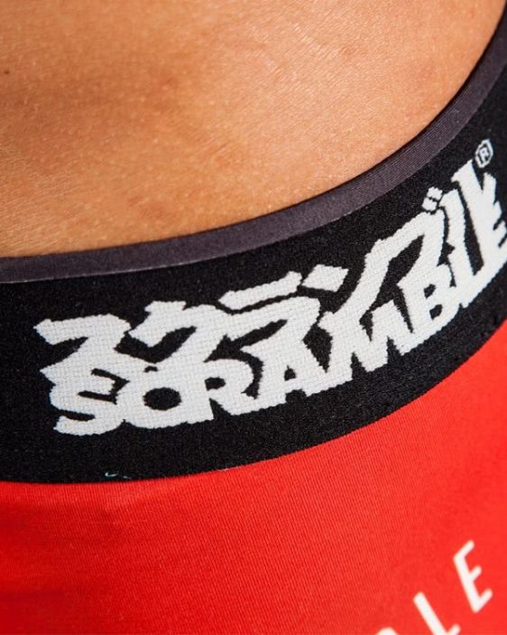 Scramble 'Real" Vale Tudo Shorts - Red