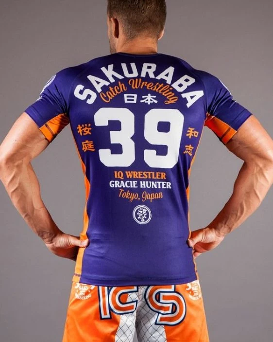 Scramble x Sakuraba Short Sleeve Rashguard