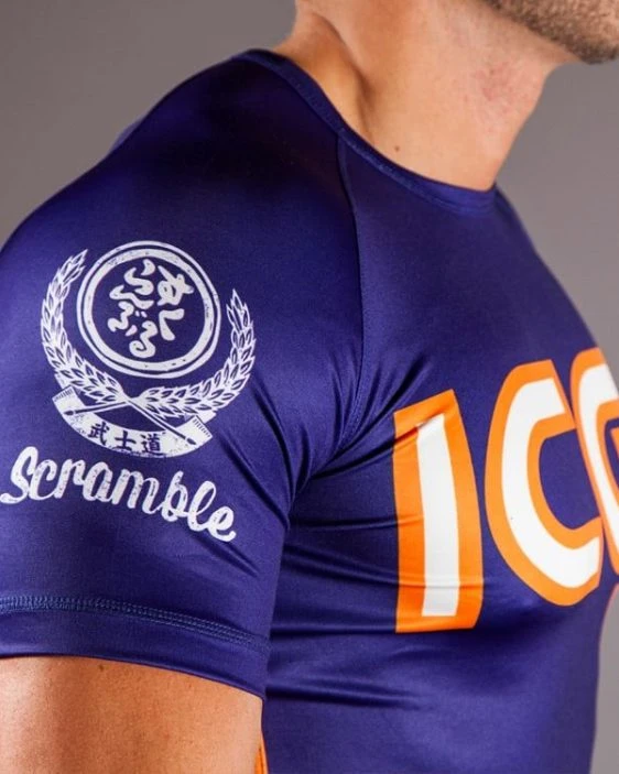 Scramble x Sakuraba Short Sleeve Rashguard