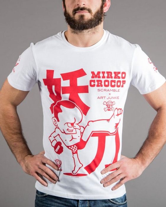 Scramble x Crocop x Art Junkie Tokyo Tee