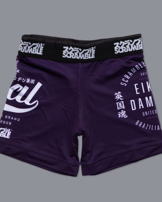 Scramble 'Real" Vale Tudo Shorts - Purple