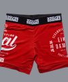 Scramble 'Real" Vale Tudo Shorts - Red