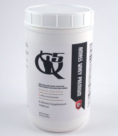 Q5 Combat - Amass Whey Premium Protein - Vanilla